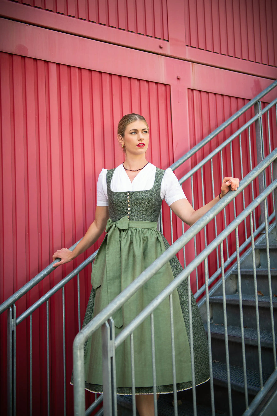 Dirndl 'Lenggries grün'